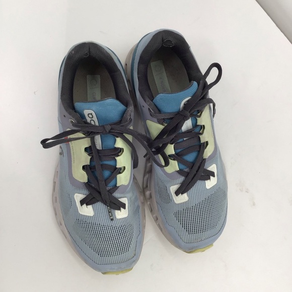 On Cloudstratus Women’s Running Athletic Sneakers Chambray Lavender Size 8 - Picture 10 of 12